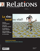 Couverture de Le rire : banal ou vital?, Numéro 761, décembre 2012, p. 3-42, Relations