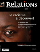 Couverture de Le racisme à découvert, Numéro 763, mars 2013, p. 3-42, Relations