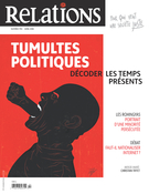 Couverture de Tumultes politiques : décoder les temps présents, Numéro 795, mars–avril 2018, p. 5-50, Relations
