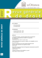 Couverture représentant le Volume 48, numéro 2, 2018