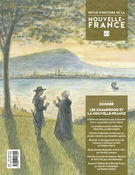 Couverture du numéro 'Les Champenois et la Nouvelle-France' de la revue 'Revue d’histoire de la Nouvelle-France'