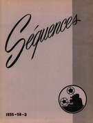 Couverture de Numéro 3, février 1956, p. 2-33, Séquences