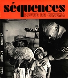 Couverture de Numéro 77, juillet 1974, p. 2-48, Séquences