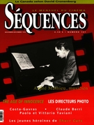 Couverture de Les directeurs photo, Numéro 167, novembre–décembre 1993, p. 1-60, Séquences