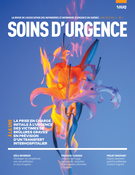 Couverture du numéro 'Volume 6, numéro 1, printemps 2025' de la revue 'Soins d’urgence'