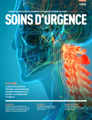 Couverture du numéro 'Volume 7, numéro 1, printemps 2026' de la revue 'Soins d’urgence'