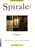 Couverture de Le désarroi, Numéro 187, novembre–décembre 2002, p. 3-57, Spirale