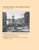 Couverture de Volume 41, numéro 2, spring 2013, p. 3-54, Urban History Review / Revue d'histoire urbaine