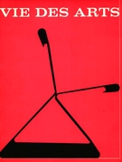 Couverture de Numéro 68, automne 1972, p. 15-100, Vie des arts
