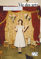 Couverture du numéro 'Anniversaires (ou comment célébrer)' de la revue 'Vie des arts'