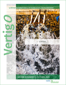 Couverture du numéro 'Varia' de la revue 'VertigO'