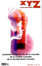 Couverture de Numéro 56, hiver 1998, p. 5-104, XYZ. La revue de la nouvelle